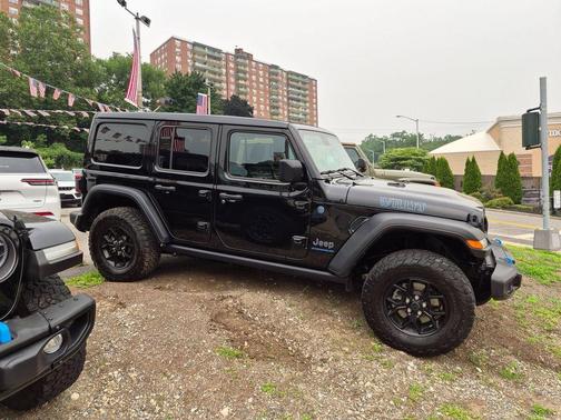 Black Clearcoat 2024 Jeep Wrangler 4xe Sport
