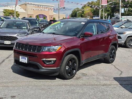 Velvet Red Pearlcoat 2021 Jeep Compass Latitude