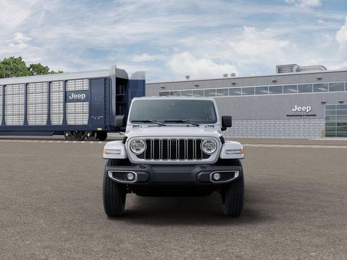 Bright White Clearcoat 2026 Jeep Wrangler Sahara