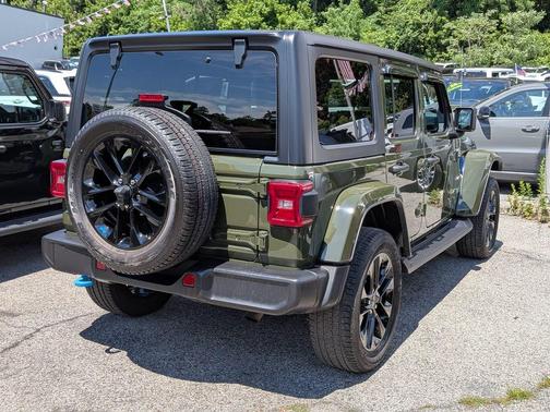 Sarge Green Clearcoat 2023 Jeep Wrangler 4xe Sahara