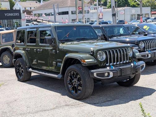 Sarge Green Clearcoat 2023 Jeep Wrangler 4xe Sahara