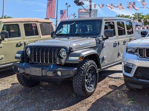Sting Gray Clearcoat 2023 Jeep Wrangler 4xe Base