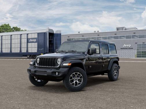 Black Clearcoat 2026 Jeep Wrangler Sport SUV
