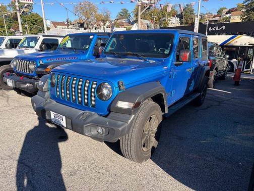 Blue Pearl 2022 Jeep Wrangler Unlimited Sport Altitude