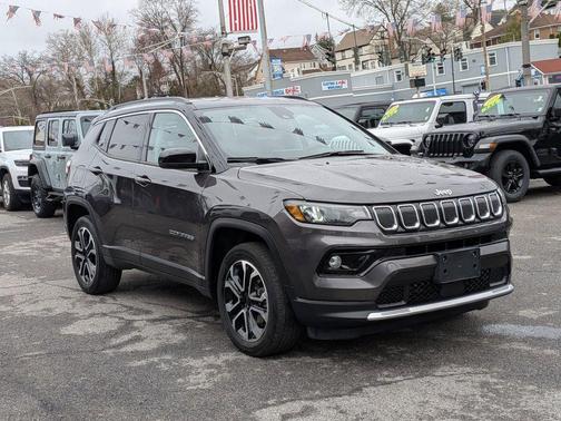 Granite Crystal Clearcoat Metallic 2022 Jeep Compass Limited