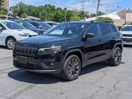 Diamond Black 2021 Jeep Cherokee Latitude Lux