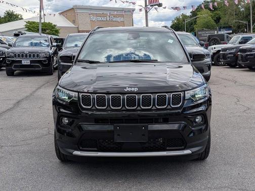 Diamond Black 2023 Jeep Compass Limited