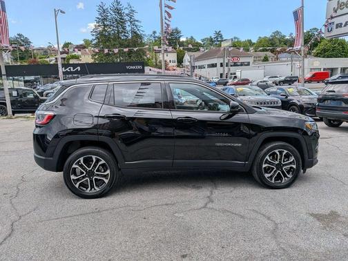 Diamond Black 2023 Jeep Compass Limited