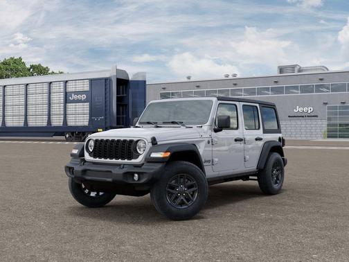 Bright White Clearcoat 2026 Jeep Wrangler Sport SUV