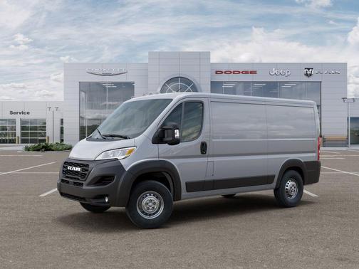 Bright Silver Clearcoat Metallic 2026 RAM ProMaster 1500 Low Roof