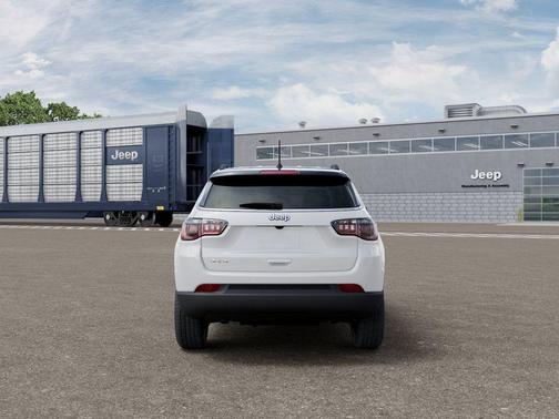 Bright White Clearcoat 2026 Jeep Compass Limited