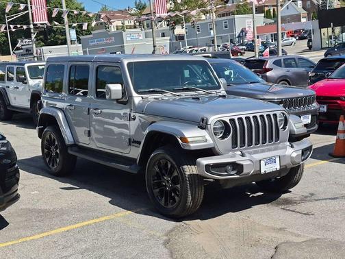 Billet Silver Metallic Clearcoat 2020 Jeep Wrangler Unlimited Sahara High Altitude