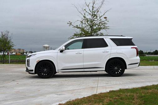 Hyper White 2024 Hyundai PALISADE Calligraphy Night Edition