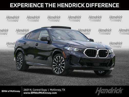 Carbon Black Metallic 2026 BMW X6 M60i