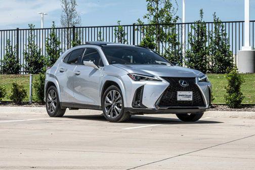 Iridium with Obsidian Roof 2023 Lexus UX 250h F Sport