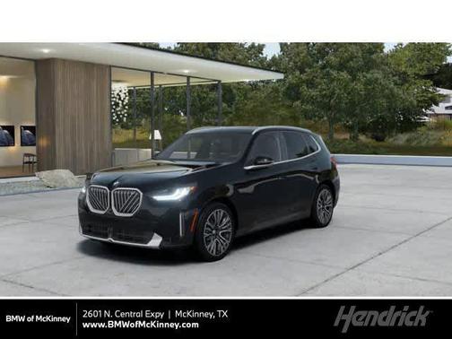 Black Sapphire Metallic 2026 BMW X3 30 xDrive