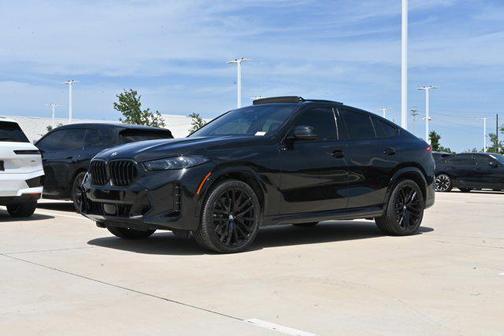 Black Sapphire Metallic 2024 BMW X6 xDrive40i