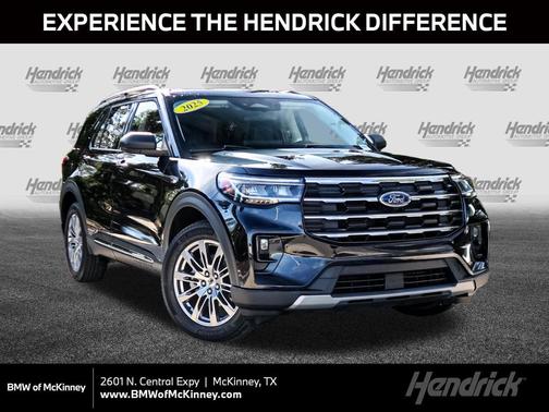 Agate Black 2025 Ford Explorer Active