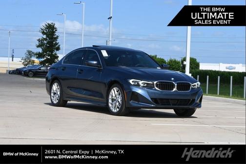 Arctic Race Blue Metallic 2026 BMW 330 NA