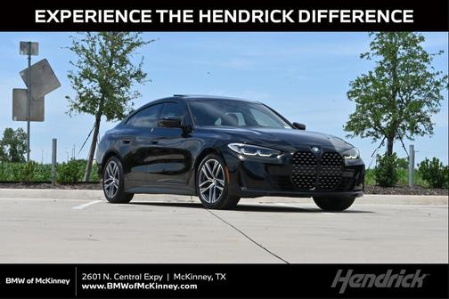 Jet Black 2024 BMW 430 Gran Coupe i