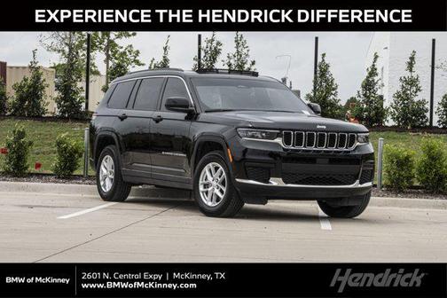 Diamond Black Crystal Pearlcoat 2024 Jeep Grand Cherokee L Laredo