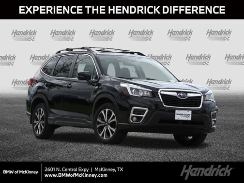 Crystal Black Silica 2020 Subaru Forester Limited