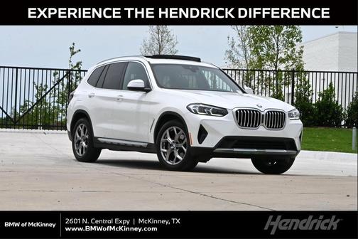 Mineral White Metallic 2022 BMW X3 sDrive30i
