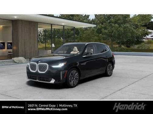 Black Sapphire Metallic 2026 BMW X3 30 xDrive