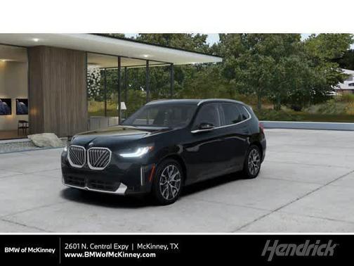 Black Sapphire Metallic 2026 BMW X3 30 xDrive