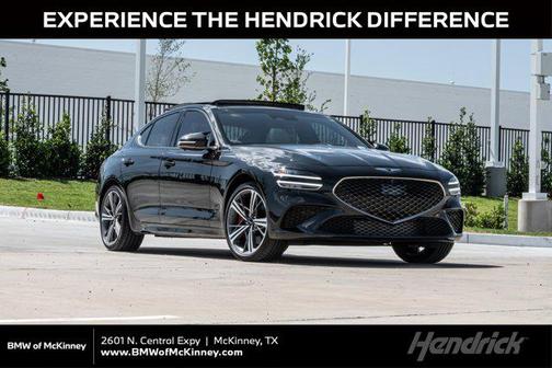 Vik Black 2025 Genesis G70 3.3T AWD Sport Advanced