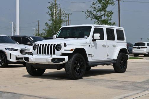 Bright White Clearcoat 2020 Jeep Wrangler Unlimited Sahara