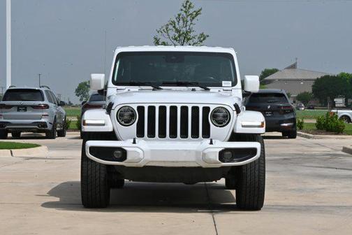 Bright White Clearcoat 2020 Jeep Wrangler Unlimited Sahara