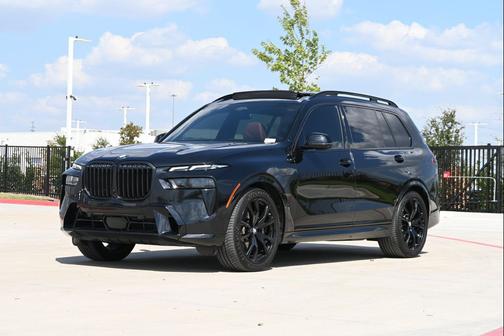 Black Sapphire Metallic 2025 BMW X7 xDrive40i