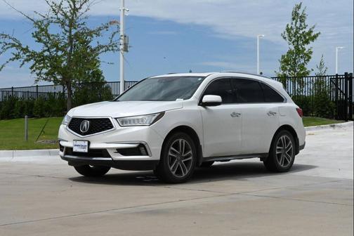 White Diamond Pearl 2018 Acura MDX 3.5L w/Advance & Entertainment Pkgs