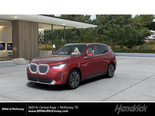 Vegas Red Metallic 2026 BMW X3 30 xDrive