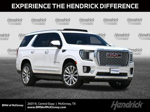 White Frost Tricoat 2024 GMC Yukon Denali