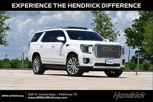 White Frost Tricoat 2024 GMC Yukon Denali