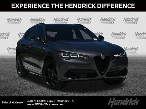 Vesuvio Gray Metallic 2024 Alfa Romeo Stelvio Veloce AWD