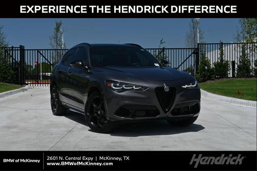 Vesuvio Gray Metallic 2024 Alfa Romeo Stelvio Veloce AWD