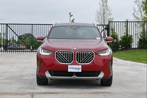 Vegas Red Metallic 2025 BMW X3 30 xDrive