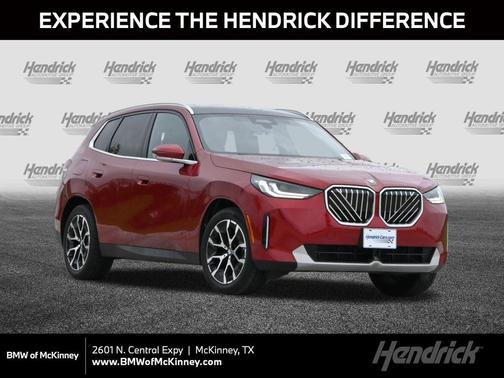 Vegas Red Metallic 2025 BMW X3 30 xDrive