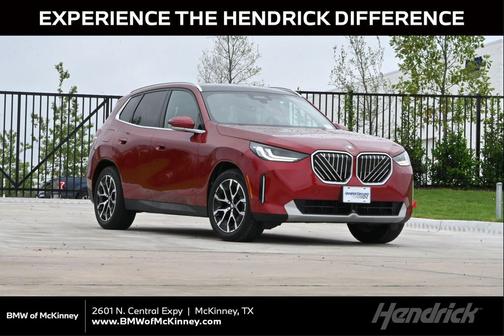 Vegas Red Metallic 2025 BMW X3 30 xDrive