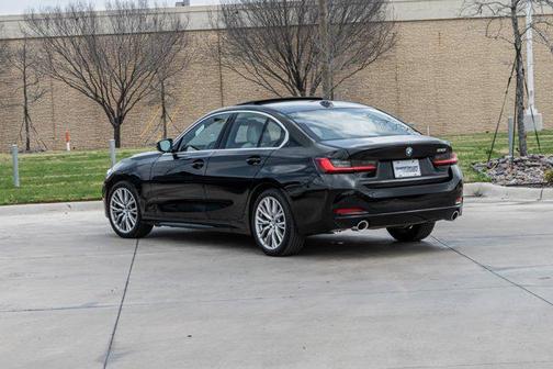 Jet Black 2024 BMW 330 330i Sedan