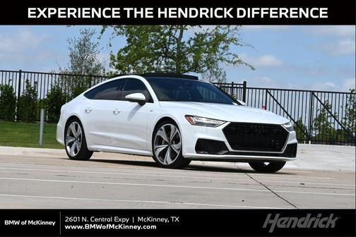 Glacier White Metallic 2022 Audi A7 55 Prestige