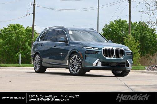 Blue Ridge Mountain Metallic 2026 BMW X7 xDrive40i