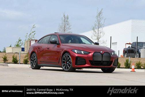 Vegas Red Metallic 2026 BMW i4 Gran Coupe xDrive40