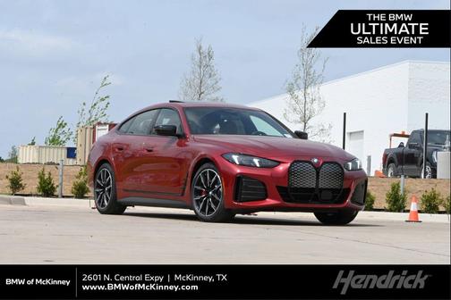 Vegas Red Metallic 2026 BMW i4 Gran Coupe xDrive40