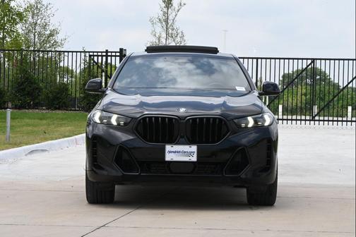 Black Sapphire Metallic 2025 BMW X6 xDrive40i