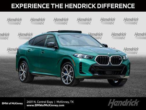 Isle of Man Green Metallic 2026 BMW X6 M60i