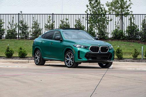 Isle of Man Green Metallic 2026 BMW X6 M60i